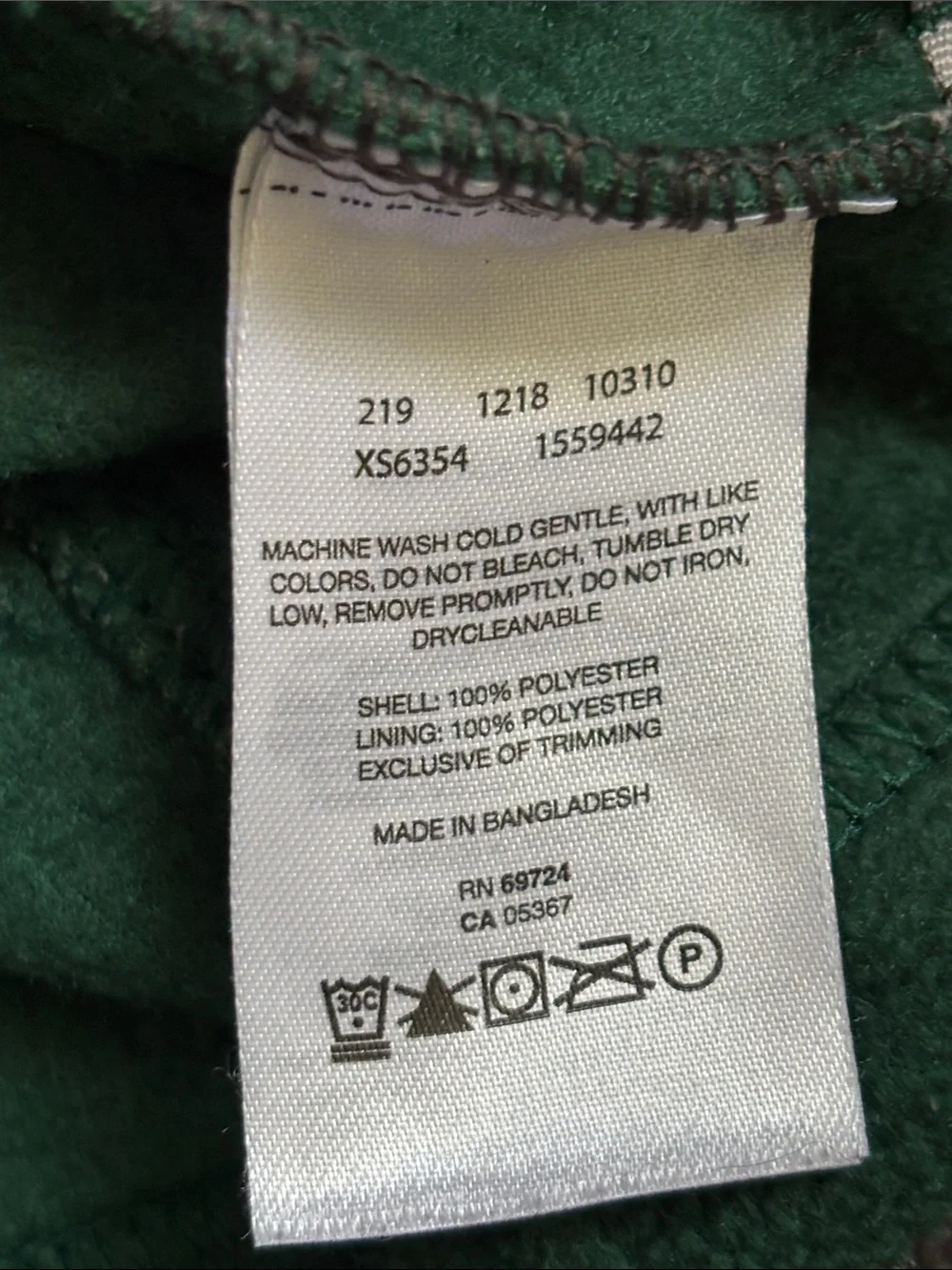 Columbia Men's Green and Gray Full-Zip Fleece Jacket size 2X High neck warm cozy